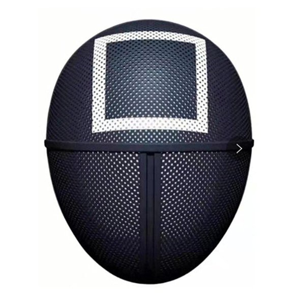 Masked Man Squid Game Mask Masquerade Accessories Halloween Props - Picture 1 of 2